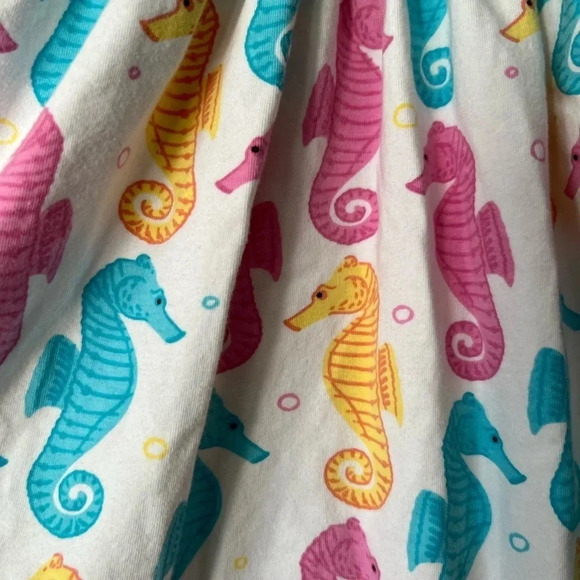 Eleanor Rose Seahorse Dress | Colourful “Judy Style” | 14-16 Girls - Picture 3 of 8